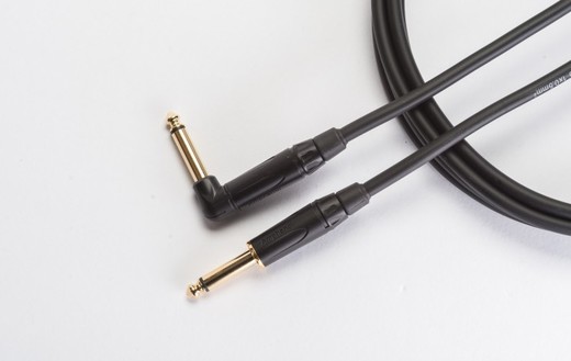 Nástrojový kabel WIDARA INSTRUM Black, rovný - lomený
