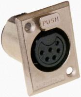 AMPHENOL AC6AFPZ female na panel