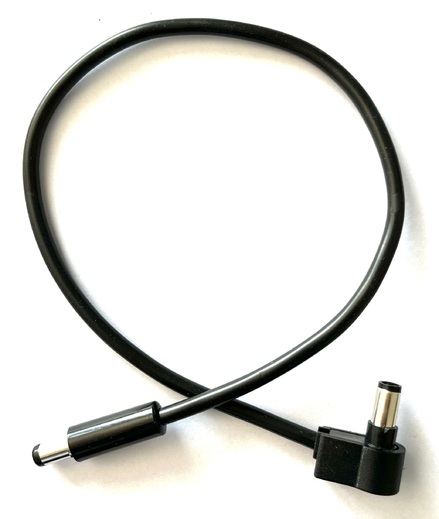 DC napájecí kabel rovný - lomený